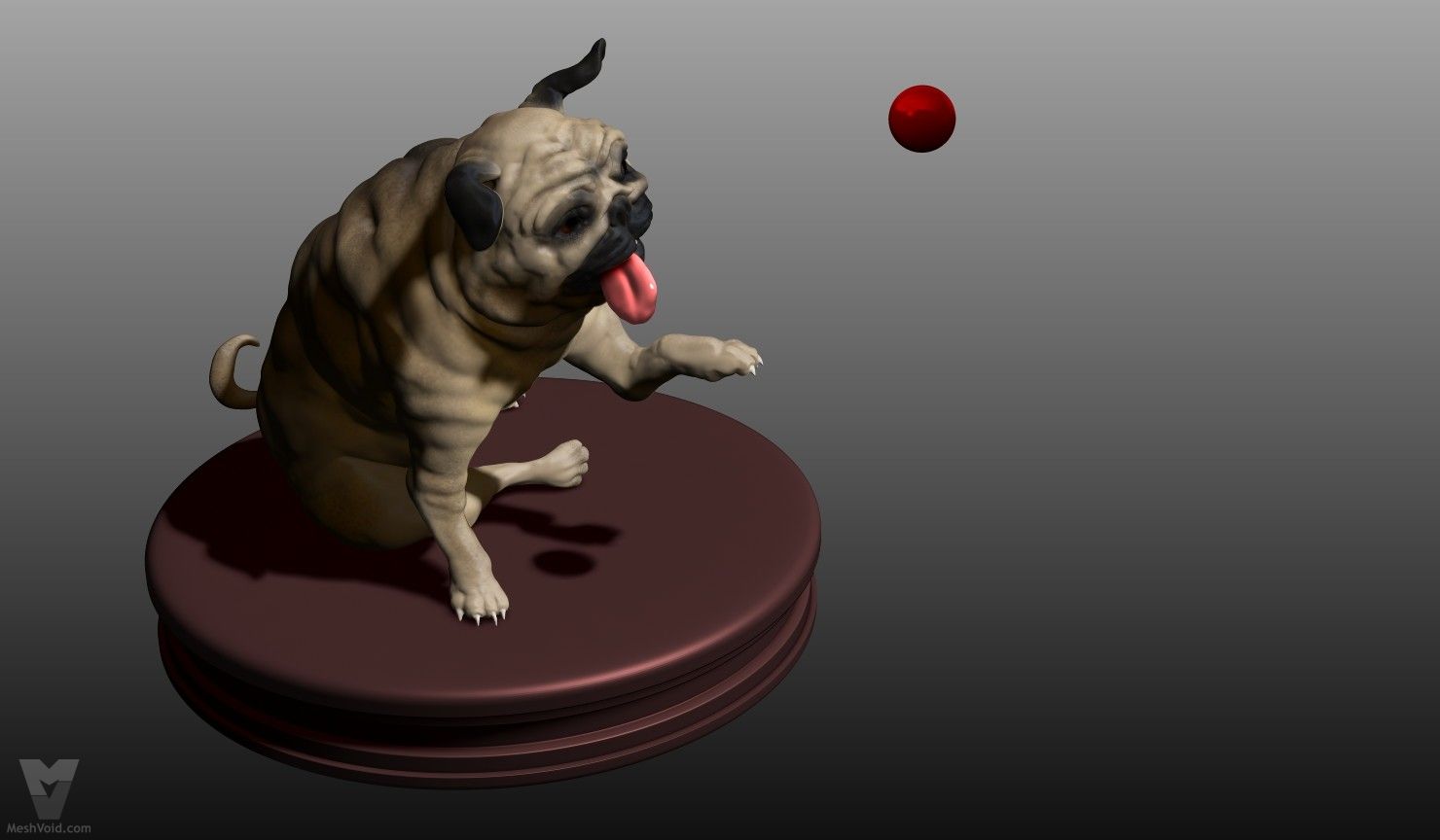 Pug Speedsculpt challenge preview image 3