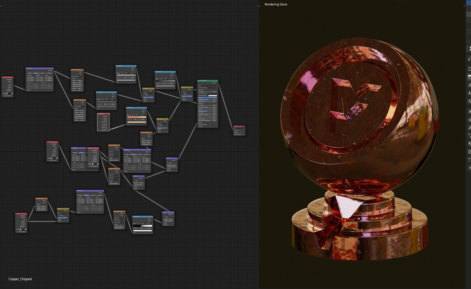 Procedural materials made for blender preview part 4