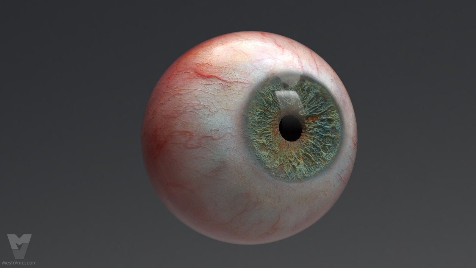 Photorealistic eyes lookdev part 2