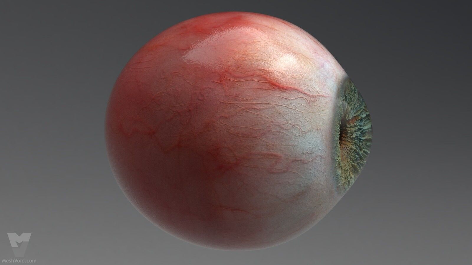 Photorealistic eyes lookdev part 3