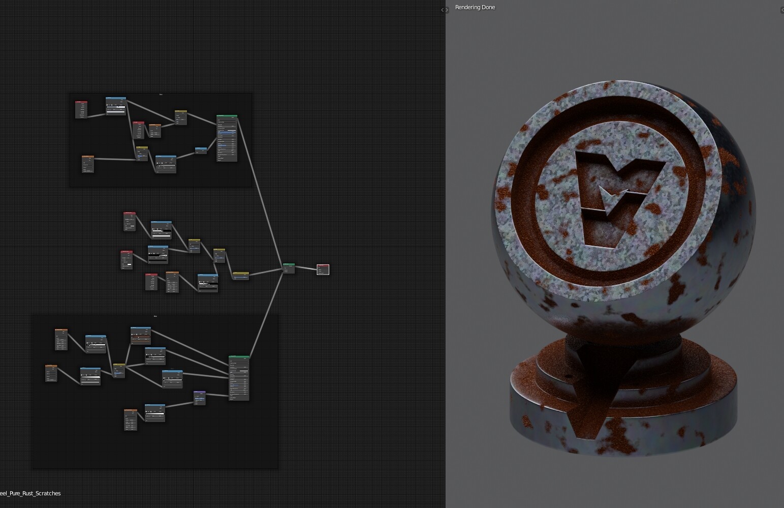 Процедурные материалы для Blender - превью, часть 1