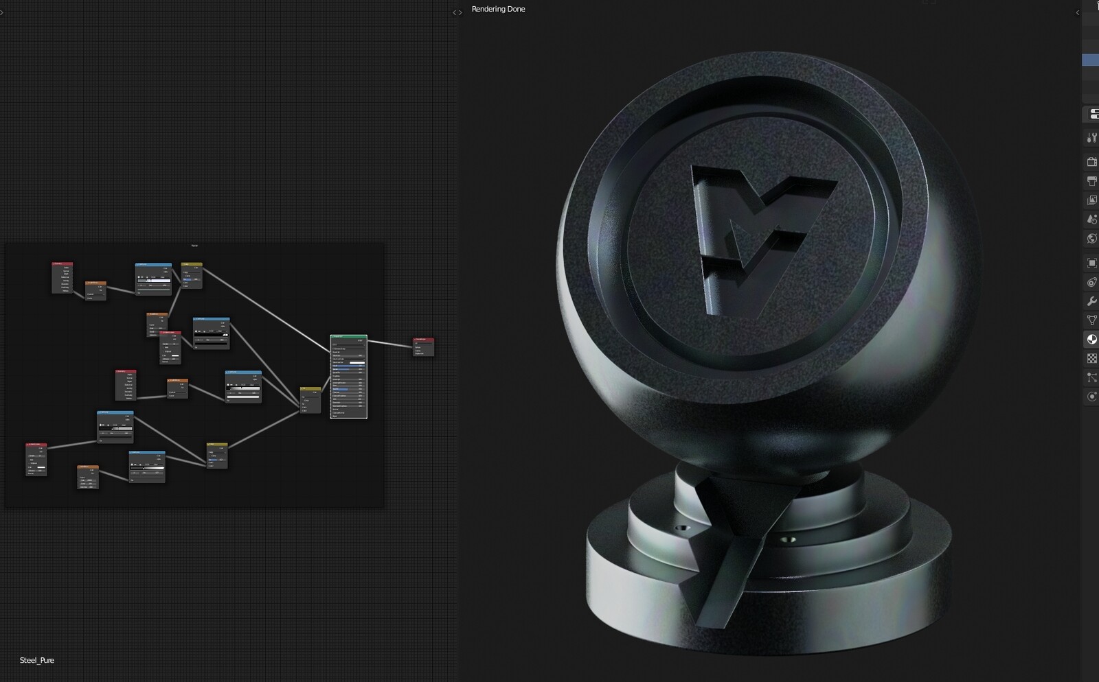 Процедурные материалы для Blender - превью, часть 3